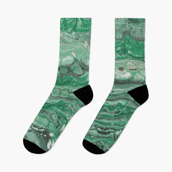 Item preview, Colorful Deep Green Aqua Waves Abstract designed and sold by Pavnud.