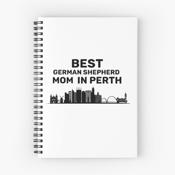 Item preview, German Shepherd Mom - Perth - Best Mom - Skyline - Black designed and sold by Beyond Words.