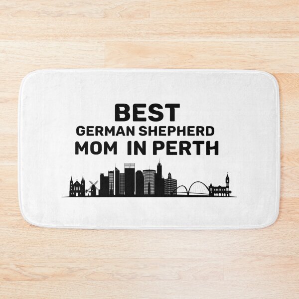 Item preview, German Shepherd Mom - Perth - Best Mom - Skyline - Black designed and sold by Beyond Words.