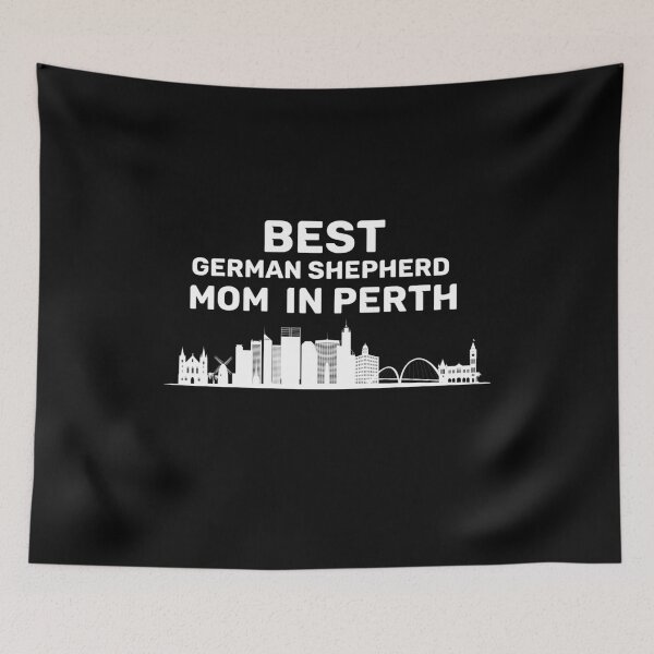 Item preview, German Shepherd Mom - Perth - Best Mom - Skyline designed and sold by Beyond Words.