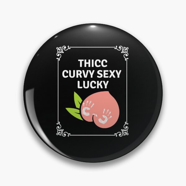 Item preview, Thicc Curvy Sexy Lucky 14 designed and sold by SweetEnjoyable.