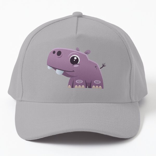 Cute Hippo Baseball Cap