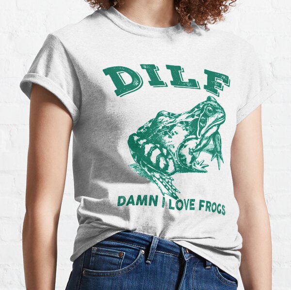 Aperçu de l'œuvre DILF Putain j'aime les grenouilles créée et vendue par EvengoDesign89.