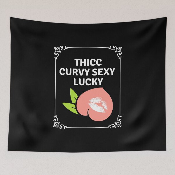 Item preview, Thicc Curvy Sexy Lucky 15 designed and sold by SweetEnjoyable.