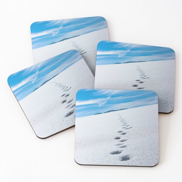 Item preview, Cute pawprints in the snow designed and sold by chiaravisuals.