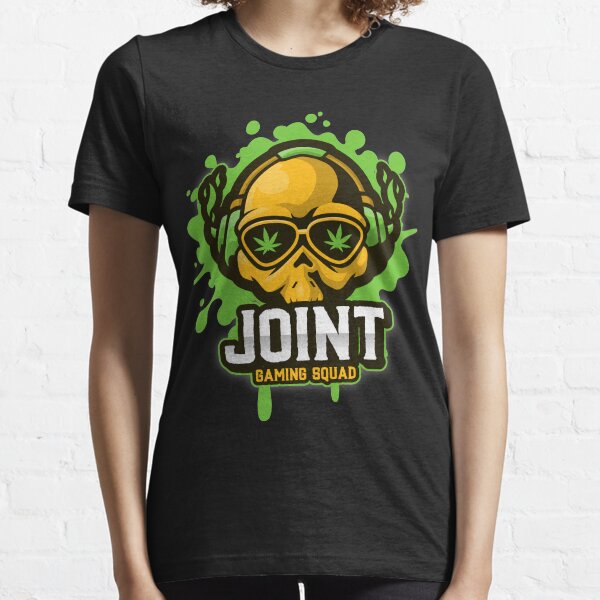Item preview, Yellow Gaming Skull Cool Headphone Joint Squad designed and sold by Teesite.