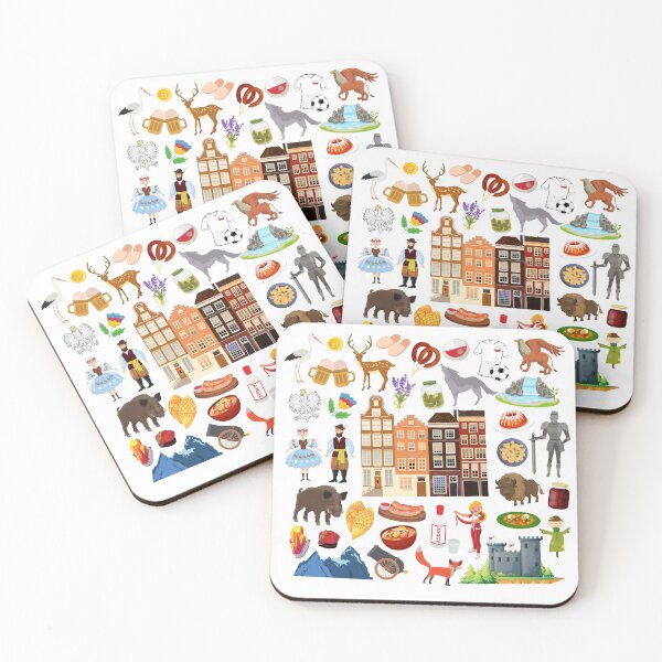 Item preview, Poland Icons designed and sold by FancyPlanet.