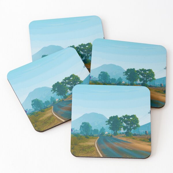 Item preview, Sandy road and trees designed and sold by Camdeboo.