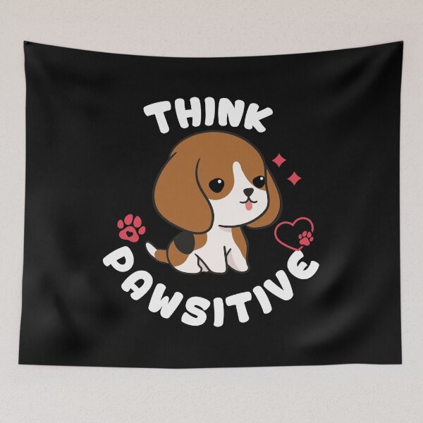 Item preview, Think pawsitive  designed and sold by plussorn.