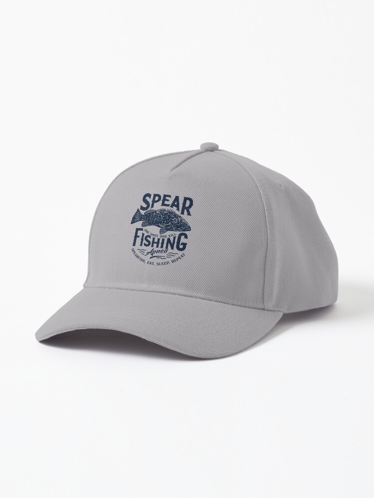 Spearfishing Trucker Hat: Black Grouper, Fishing