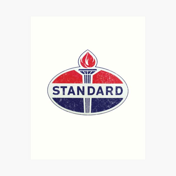 Artikel-Vorschau von Standardöl - Vintage-Logo, designt und verkauft von Primotees.