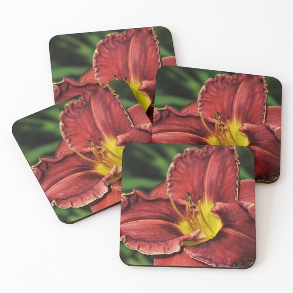 Item preview, Red Daylily (Hemerocallis) designed and sold by Kathleen Daley.