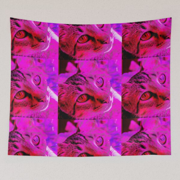 Item preview,   pink autistic cat 14 designed and sold by madelynhatter.