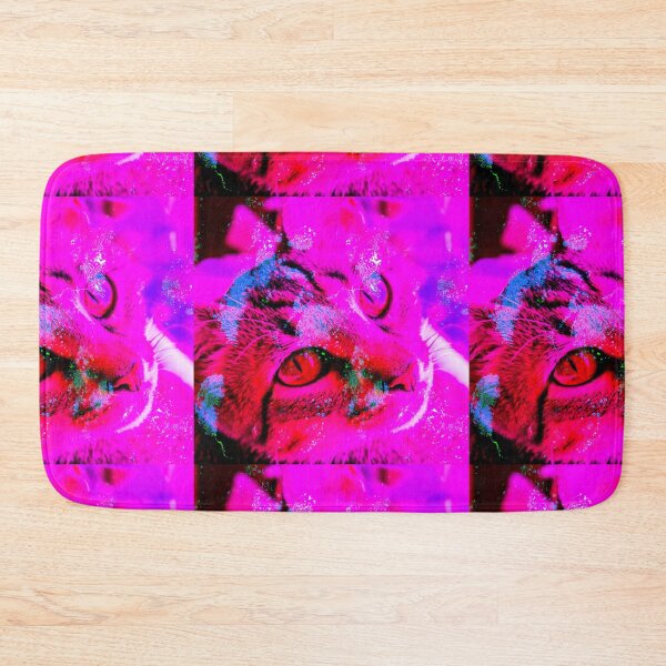Item preview, Copy of   pink autistic cat 14 designed and sold by madelynhatter.