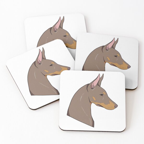 Item preview, Doberman Pinscher - Fawn and Tan (cropped) designed and sold by Gundict.
