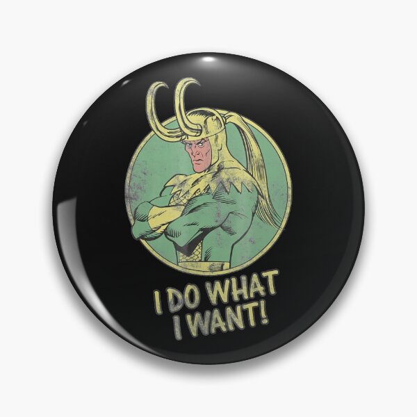 Item preview, Loki I Do What I Want Faded Attitude  designed and sold by JoseDuarte.