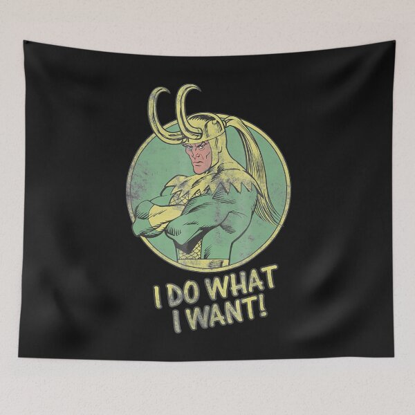 Item preview, Loki I Do What I Want Faded Attitude  designed and sold by JoseDuarte.