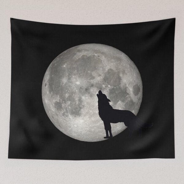 Item preview, Moon Majestic Wolf designed and sold by lgotian.