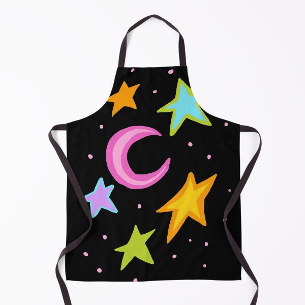 Item preview, Colorful moon and stars designed and sold by morgansgoods.
