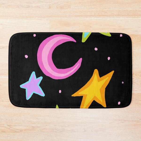 Item preview, Colorful moon and stars designed and sold by morgansgoods.
