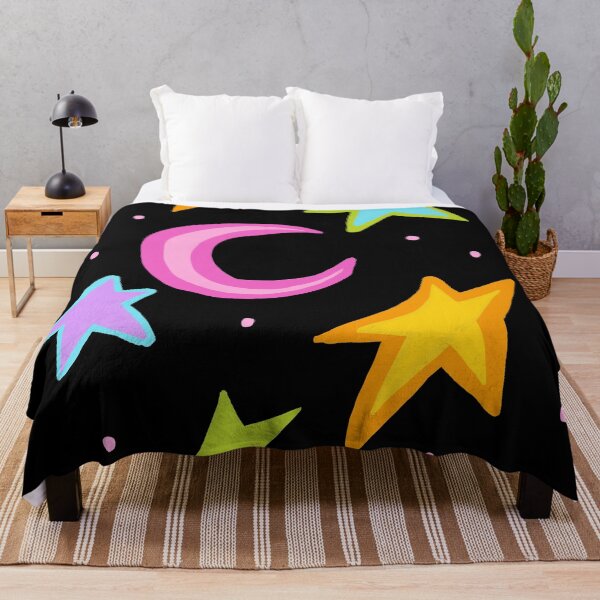 Item preview, Colorful moon and stars designed and sold by morgansgoods.