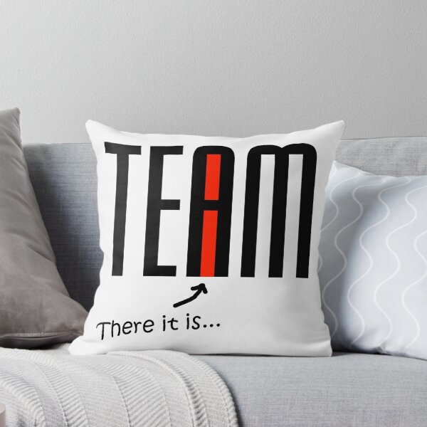 Item preview, The "I" in "Team" - black designed and sold by wearmoretees.
