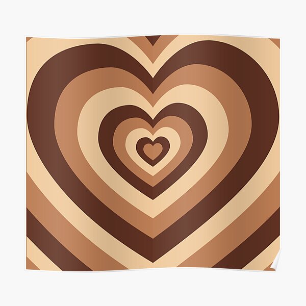 Free Downloadable Brown Heart Wallpaper For Phone and Computer  Skip To My  Lou