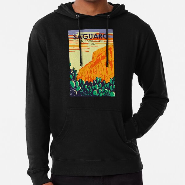 Retro Style Arizona Saguaro Cactus Sweatshirt