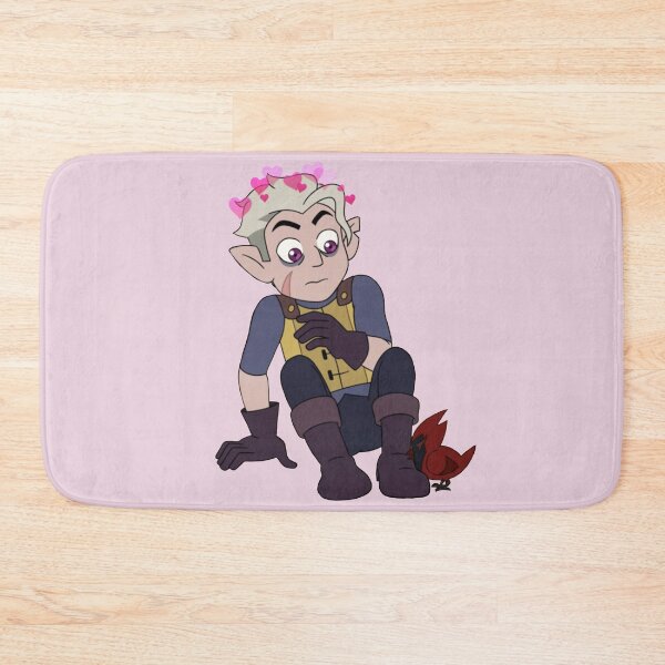 Item preview, hunter, the golden guard owl house with pink heart crown designed and sold by Diygurugirl.