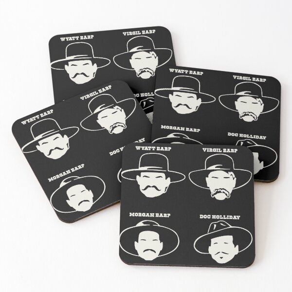 Item preview, The Earp Brothers and Doc designed and sold by Alema Art.