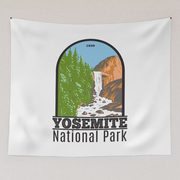 Item preview, Yosemite National Park Vernal Fall California designed and sold by KrisSidDesigns.