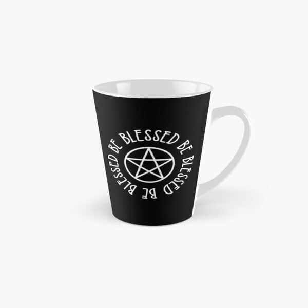 Item preview, Blessed Be Black Pentacle Cheeky Witch® designed and sold by cheekywitch.
