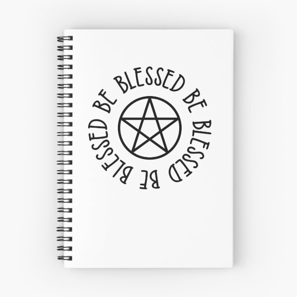 Item preview, Blessed Be Black Pentacle Cheeky Witch® designed and sold by cheekywitch.