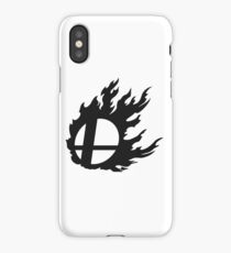 Black Smash Ball iPhone Case