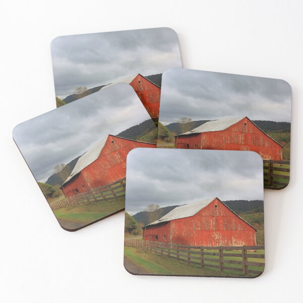 Item preview, Red Barn in Poor Valley  designed and sold by chstudios.