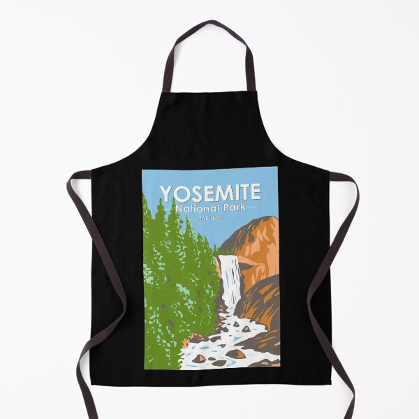 Item preview, Yosemite National Park Vernal Fall California Vintage designed and sold by KrisSidDesigns.