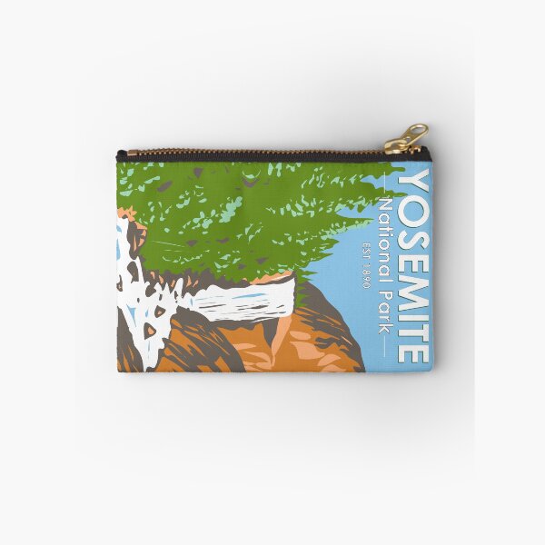 Item preview, Yosemite National Park Vernal Fall California Vintage designed and sold by KrisSidDesigns.