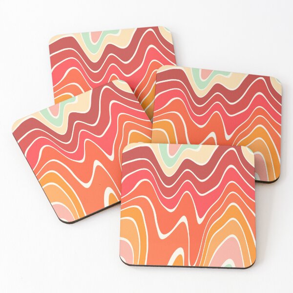 Item preview, Retro 70s Abstract Liquid Pattern designed and sold by trajeado14.