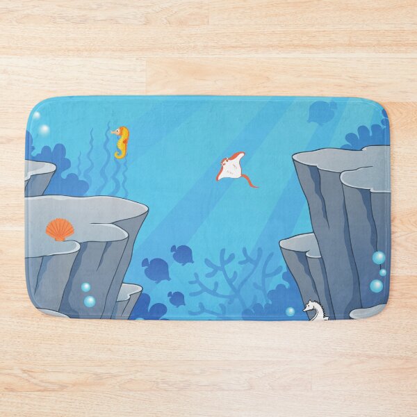 Item preview, Ocean beach travel underwater rock designed and sold by Kamzzi.