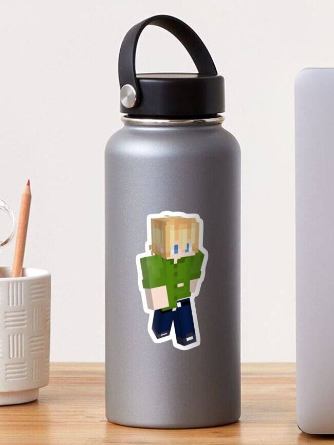 Tubbo Dream Smp Minecraft Skin Sticker For Sale By Rainfrogham Redbubble