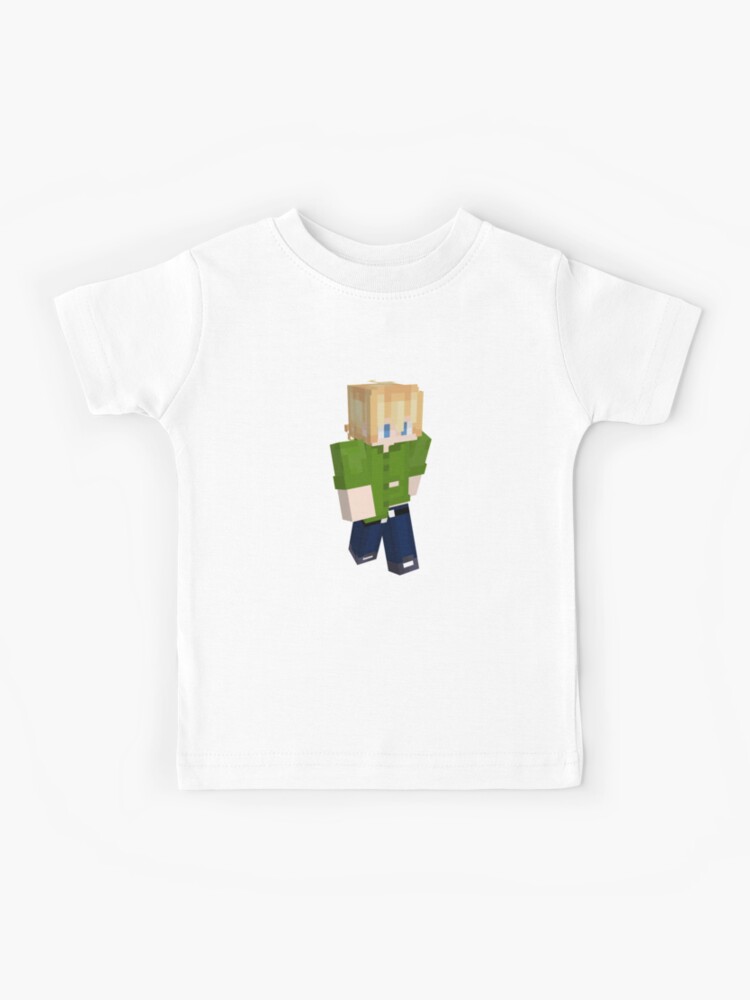 Tubbo Dream Smp Minecraft Skin Kids T Shirt By Rainfrogham Redbubble