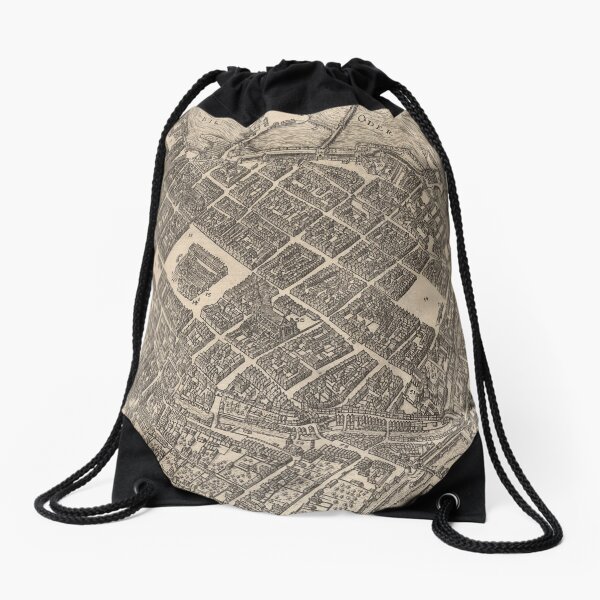 Item preview, Old Wroclaw Poland Map (1588) Vintage Breslau City & Street Atlas designed and sold by BravuraMedia.