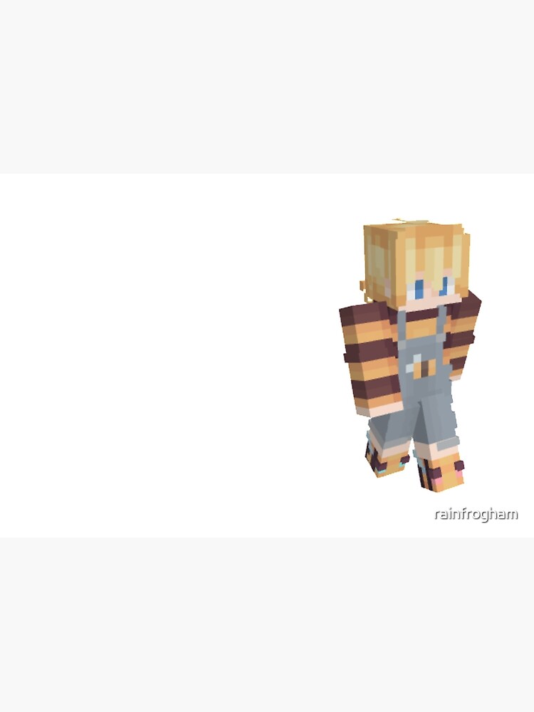 tubbo dream smp minecraft skin Sticker for Sale by rainfrogham