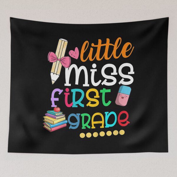 Item preview, Kids Little Miss First Grade  Back To School 1st Grader  designed and sold by FelixRiojas.