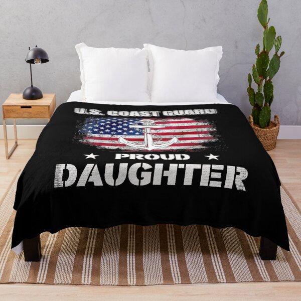 Item preview, U.S. Coast Guard Family Proud Daughter designed and sold by EasyPrintGift.