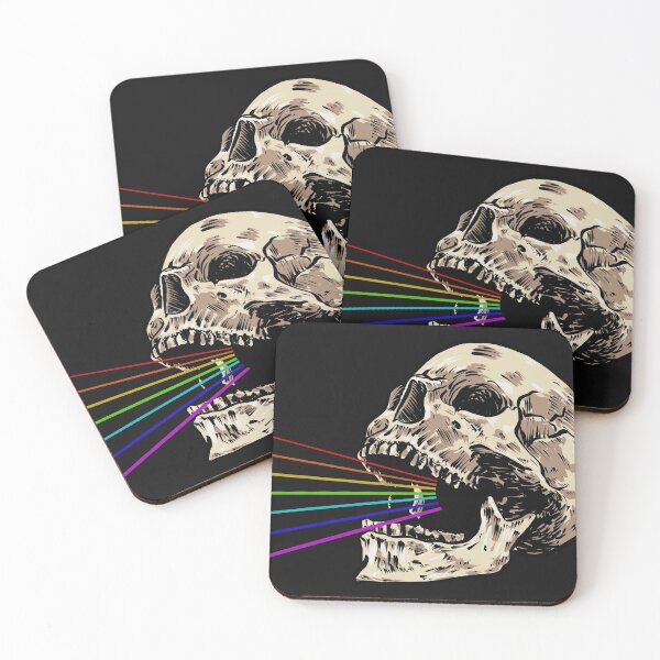 Item preview, rainbow skull designed and sold by Tameink.