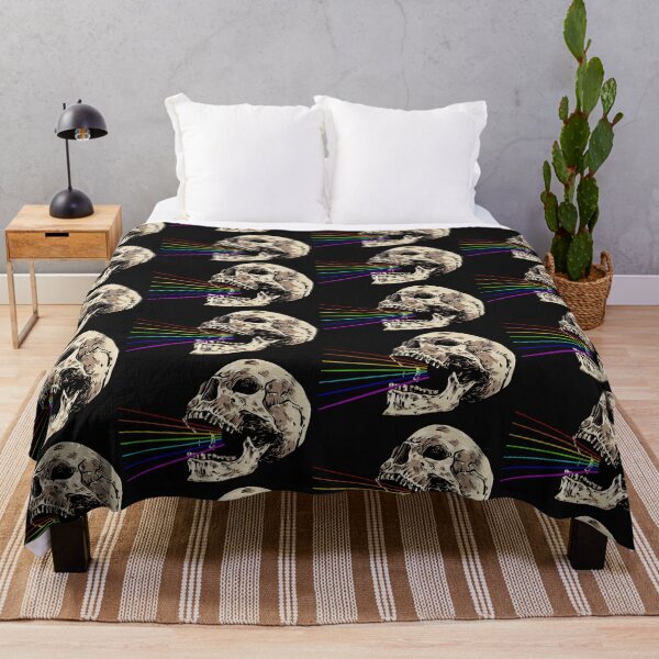 Item preview, rainbow skull designed and sold by Tameink.