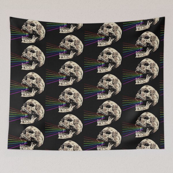 Item preview, rainbow skull designed and sold by Tameink.