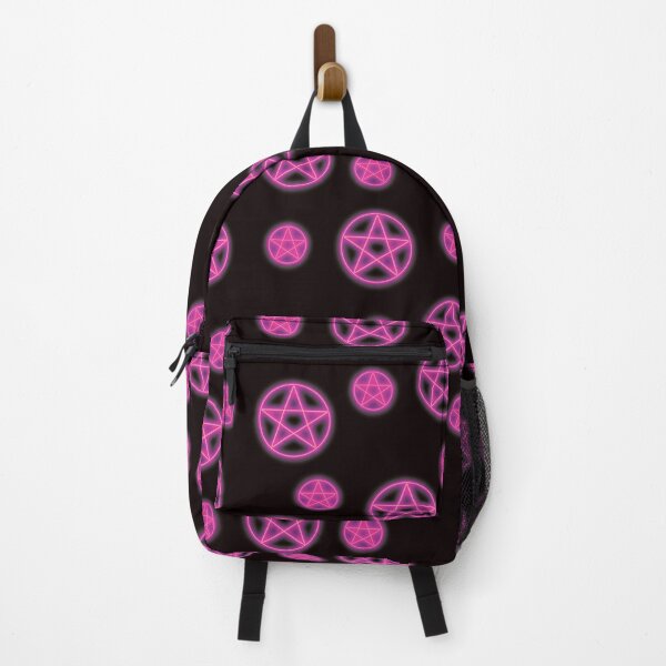 Item preview, Neon Pink Pentacle Pattern - witch designed and sold by cedarandsalt.