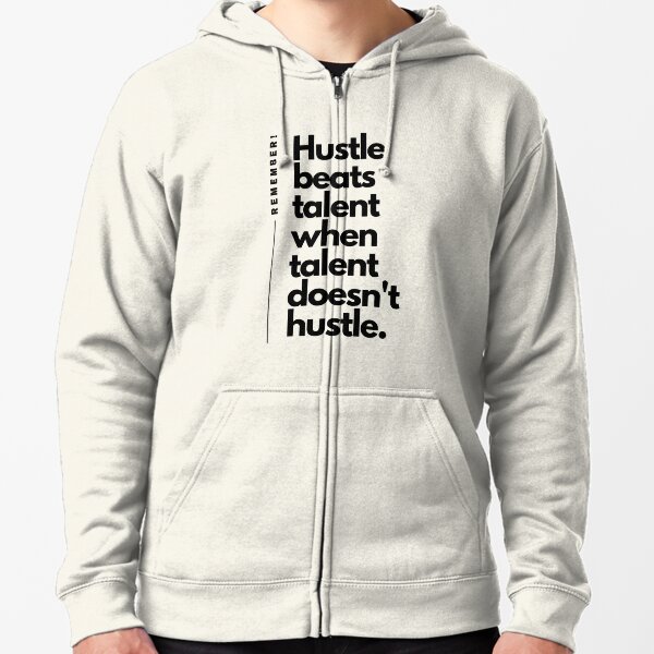 Hustle Hard Heavyweight Hoodie – Krew Workwear